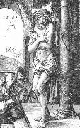 Albrecht Durer, Man of Sorrows by the Column